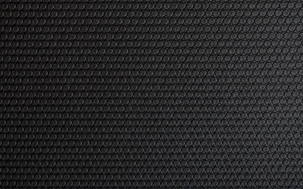 Close-up of the grip pattern on the underside of the mat